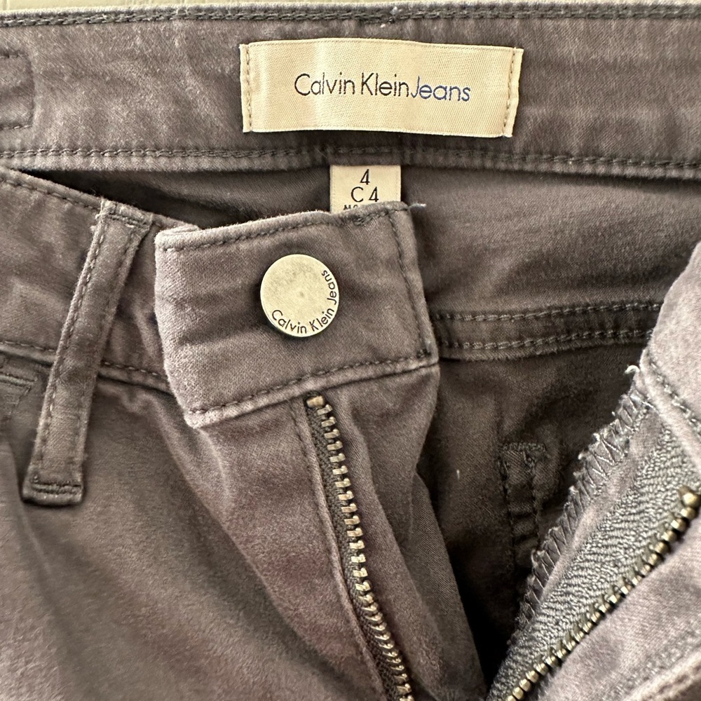 4 pairs of pants Loft, Calvin Klein, Lou and grey and Talbots